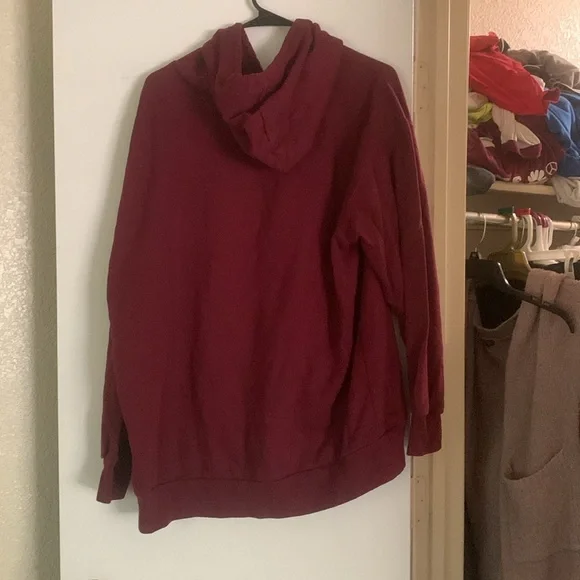 TWU texas woman’s university red hoodie size extra large - Picture 5 of 7